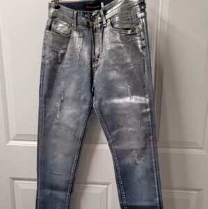 MYSTIQ Women's Jeans Size: 9 Distressed